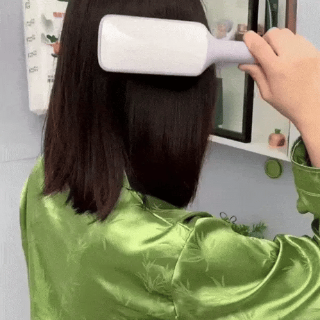 Tangle-Free in Seconds – Self-Cleaning Hair Brush with One-Click Clean & Anti-Static Bristles